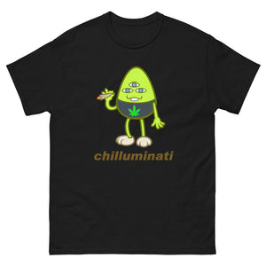 Chilluminati チルミナティ/宇宙太郎プリントTシャツ（B）　