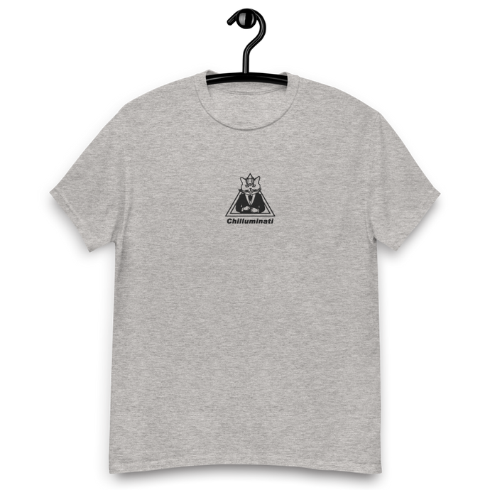 Chilluminati  チルミナティ/三つ目キャット刺繍　Tシャツ